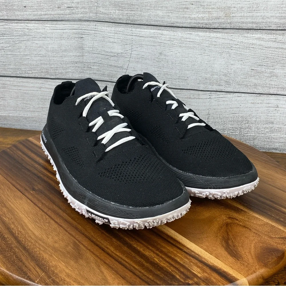 Under Armour Fat Tire Speedform Charged Black White Shoes Men’s Sneaker Size 11